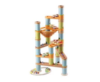 Bamboo Sound Marble Run, 98 pieces
