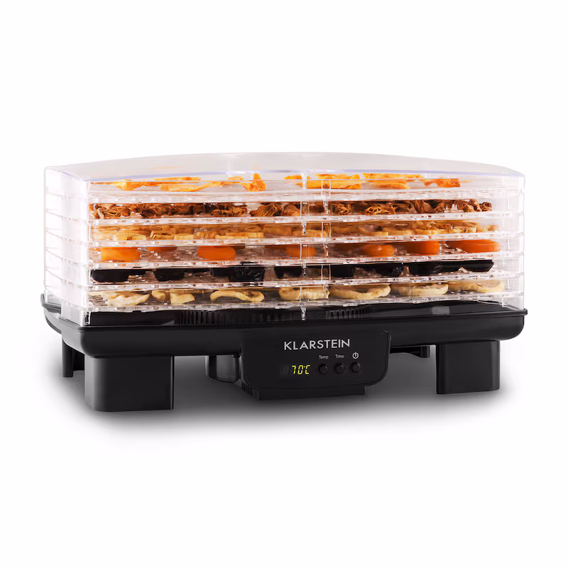 Bananarama Food Dehydrator, Black, 550W, 6 Trays