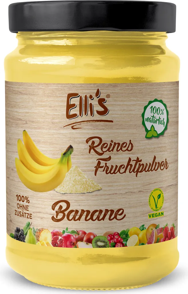Aroma Shopping GmbH Banana fruit powder - 100% pure fruit