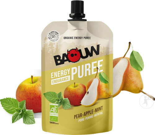 Restaxil Baouw Organic Energy Puree Pear Apple Mint 90g
