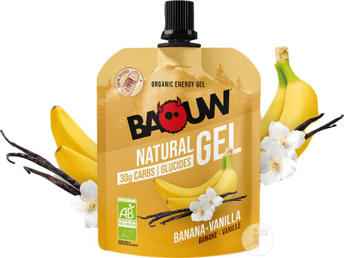 Restaxil Baouw Natural Energy Gel Organic Banana Vanilla 85g