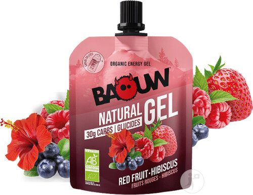 Restaxil Baouw Natural Energy Gel Organic Red Fruits Hibiscus 85g