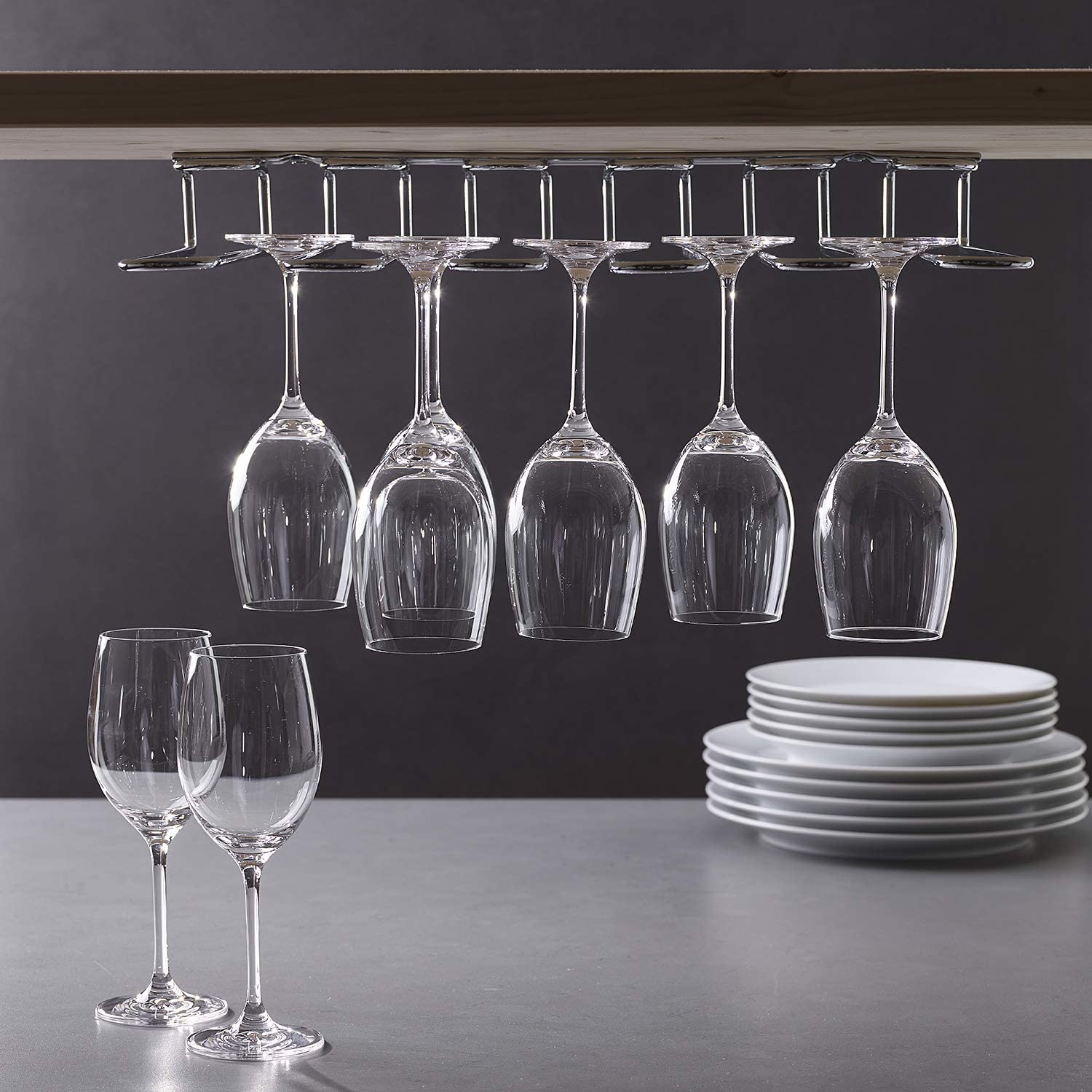 Rosenthal Sambonet Bar Utensils Wall Mounted Glass Holders 45x31,6