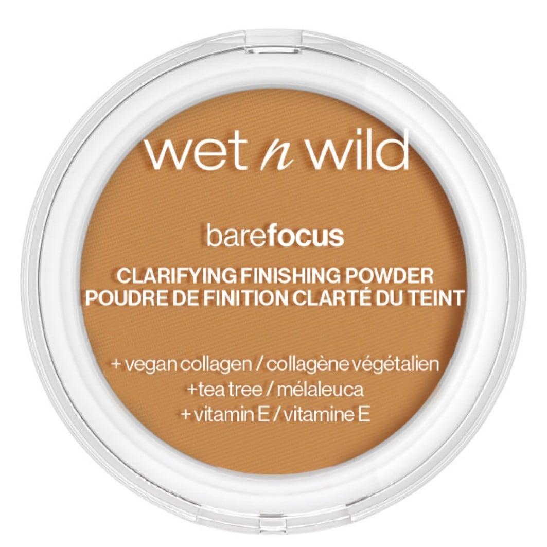 wet n wild Bare Focus CLARIFYING FINISHING POWDER, Medium/Tan