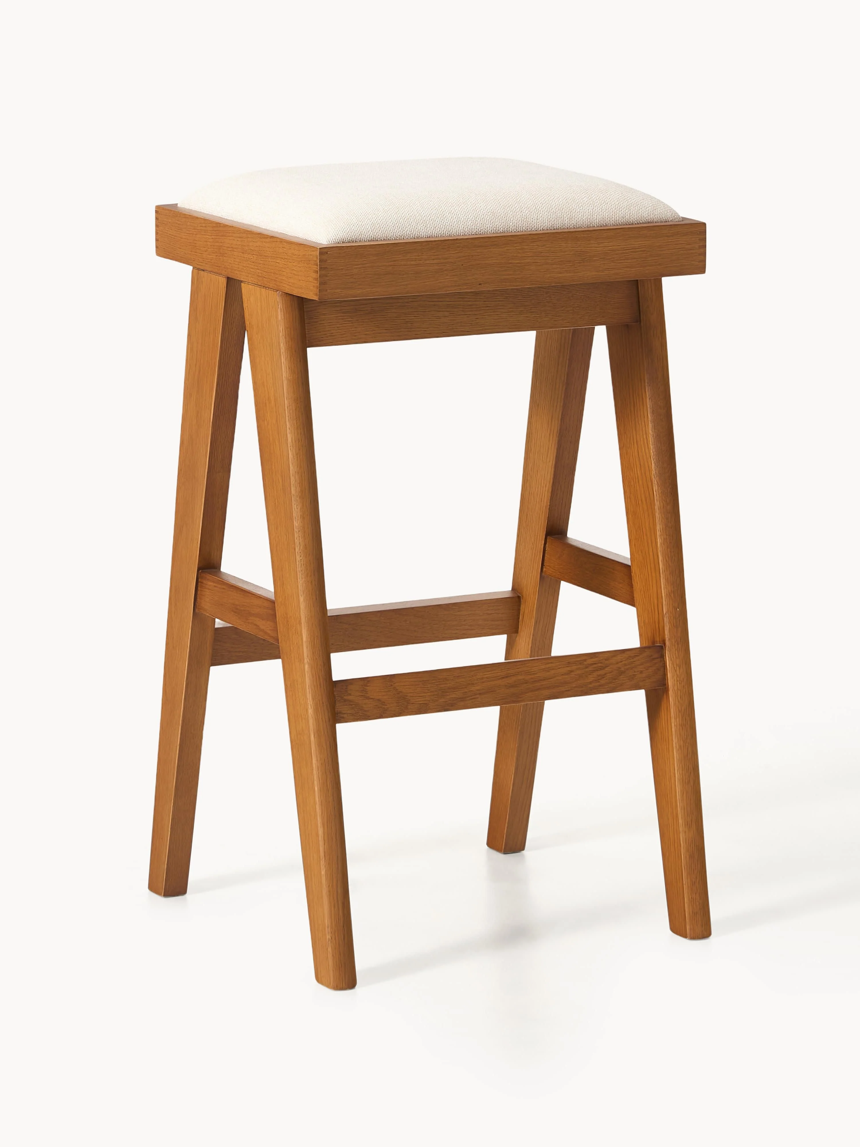 Westwing Collection Sissi bar stool with upholstery