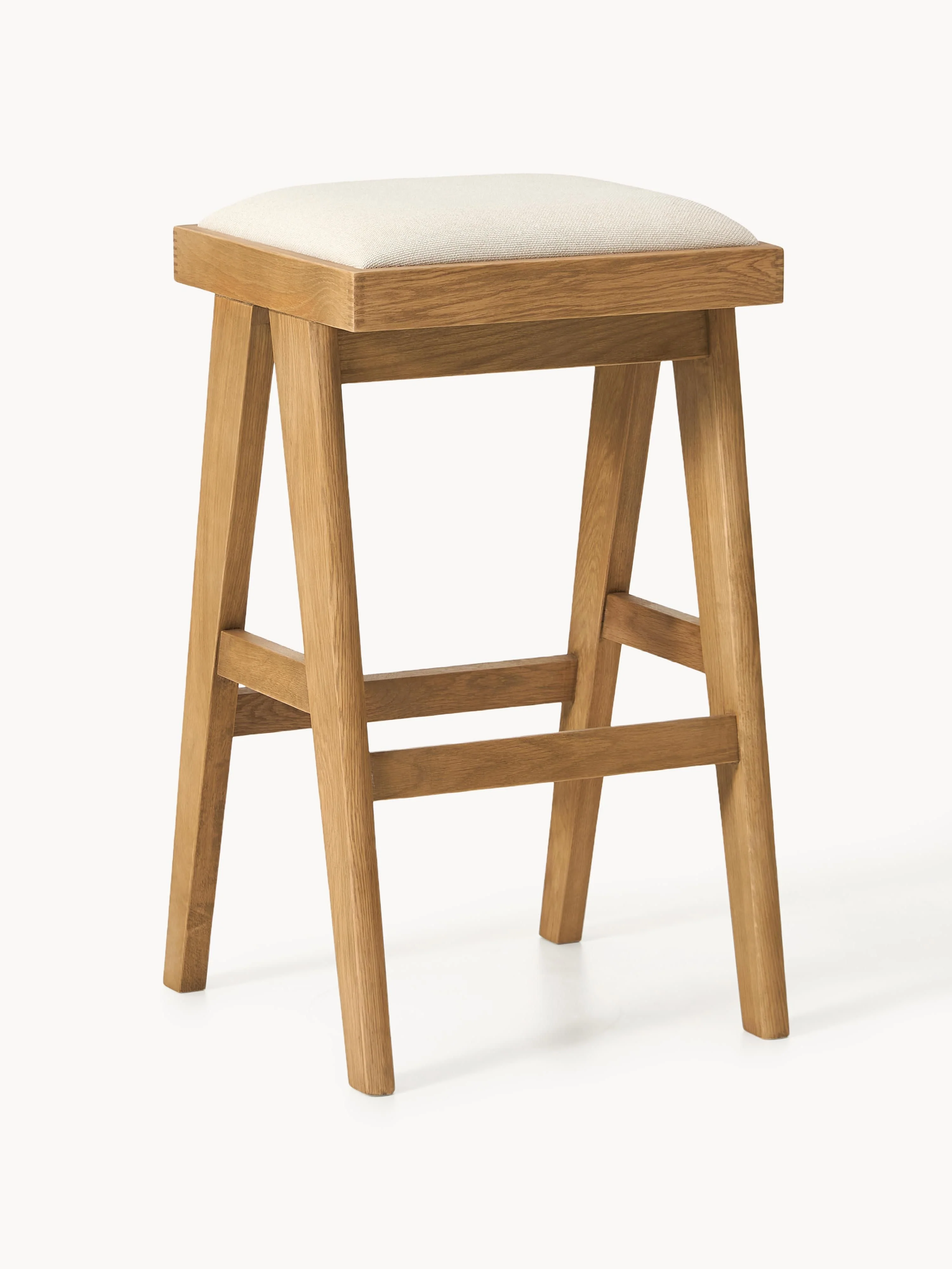 Westwing Collection Sissi bar stool with upholstery