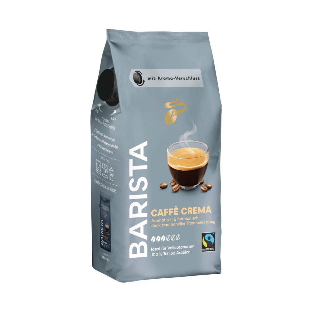 Tchibo BARISTA Caffè Crema – 1 kg whole bean