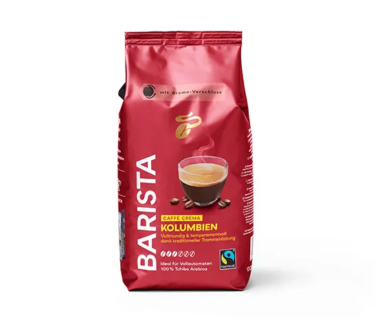 Tchibo BARISTA Caffè Crema Colombia – 1 kg whole bean