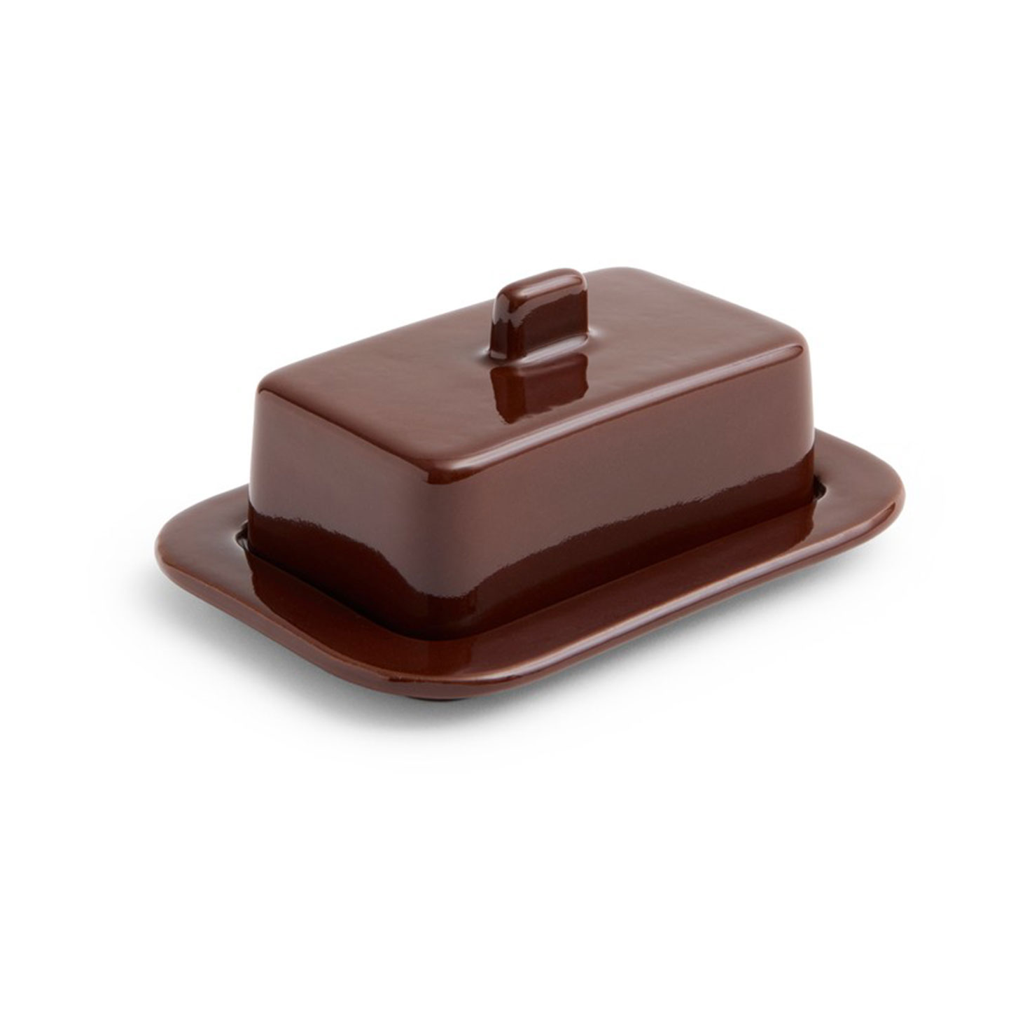 HAY Barro butter dish, Red
