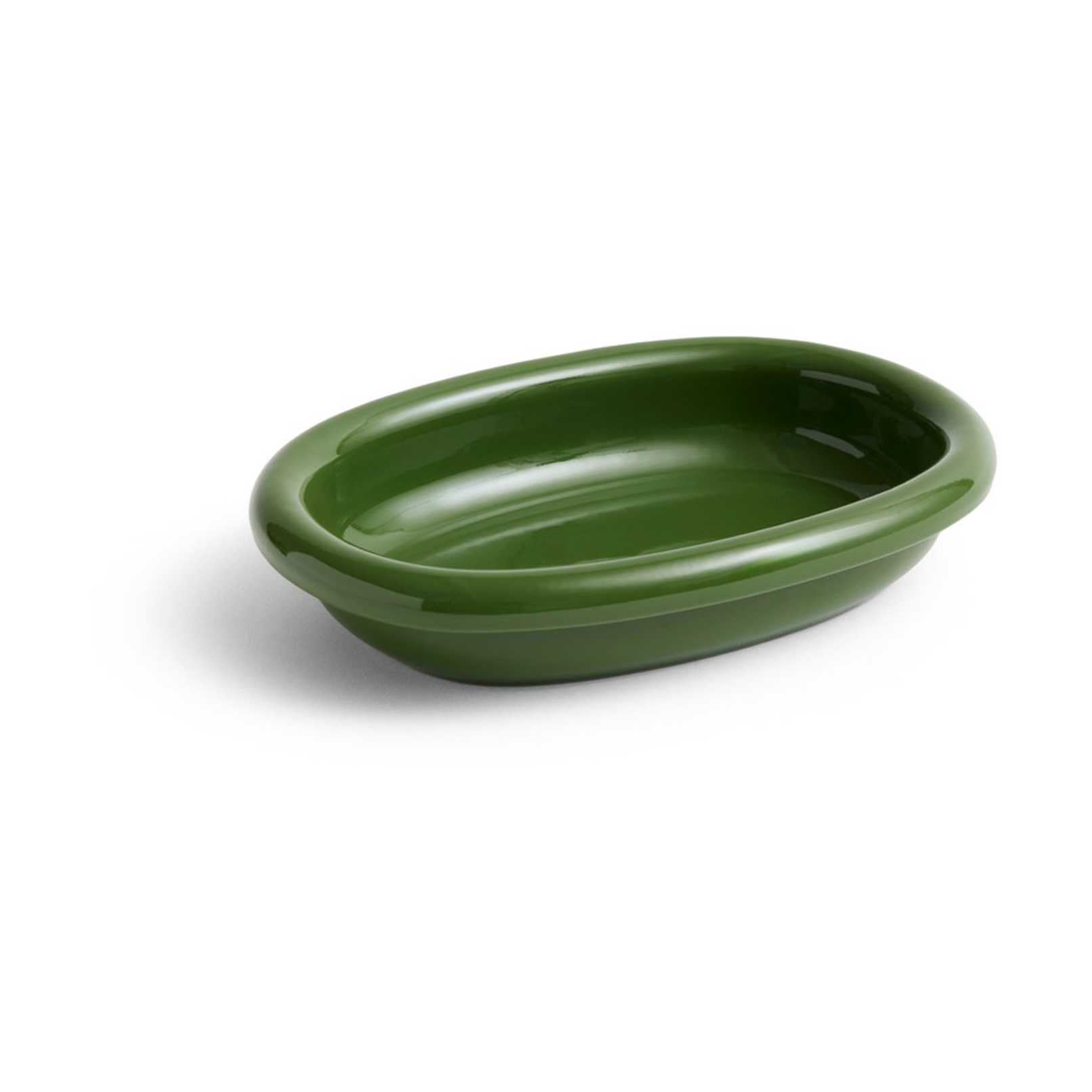 HAY Barro oval serving platter, Green