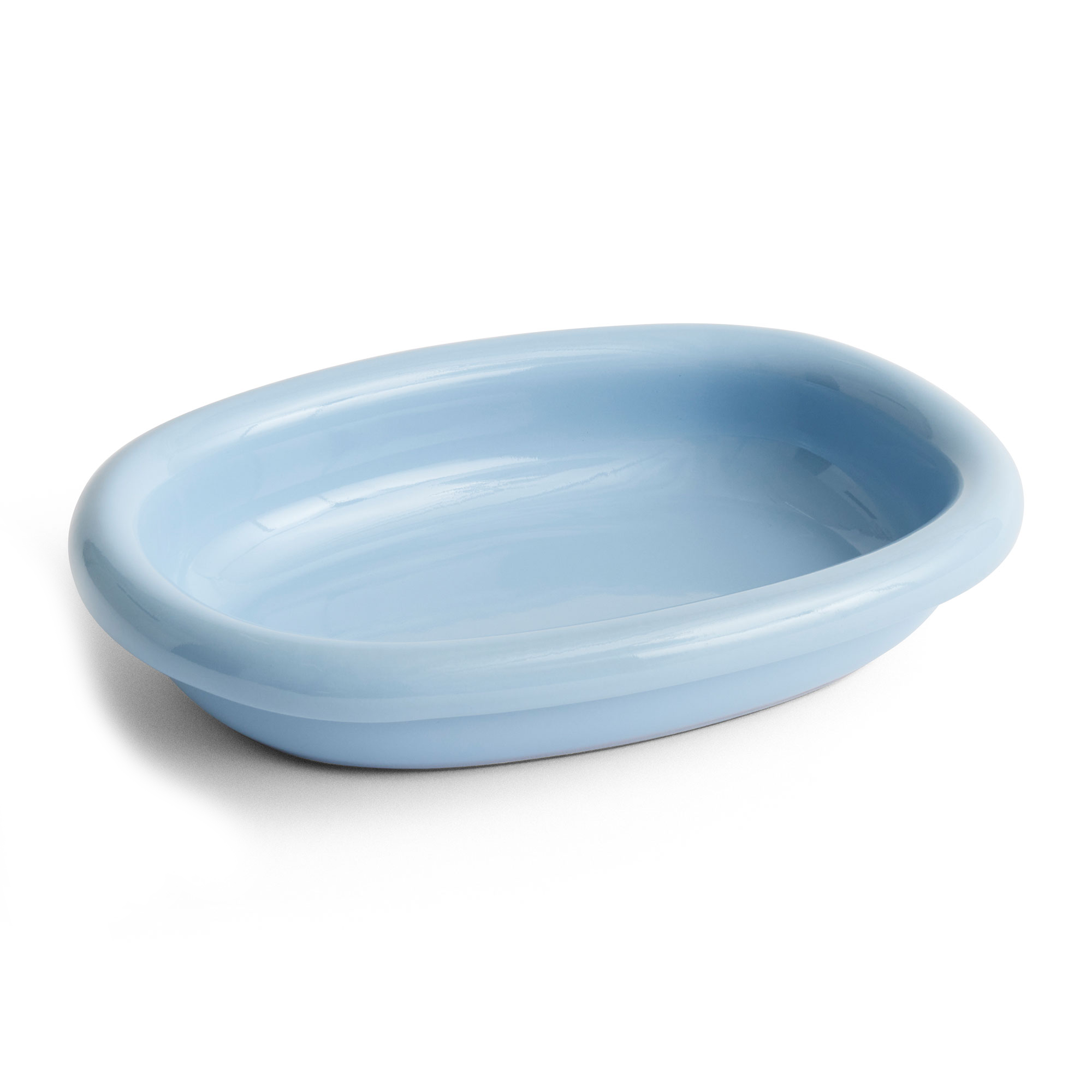 HAY Barro oval serving platter, Blue