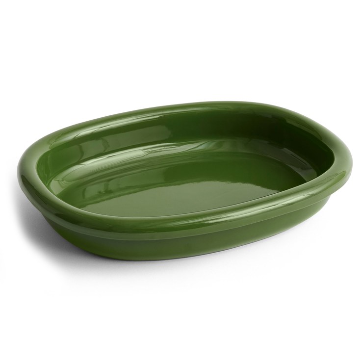 HAY Barro oval serving tray large 27x36 cm