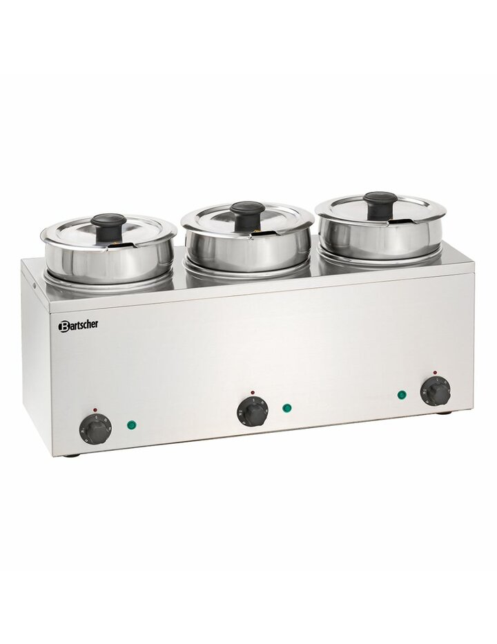 Bartscher Bain Marie Hotpot, 3X Pot, 3.5 L