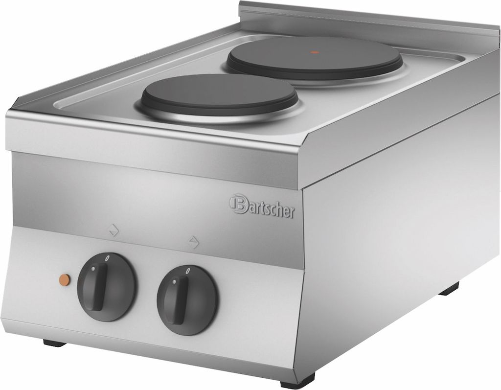 Bartscher electric stove 650, B400, 2PL, TGOK