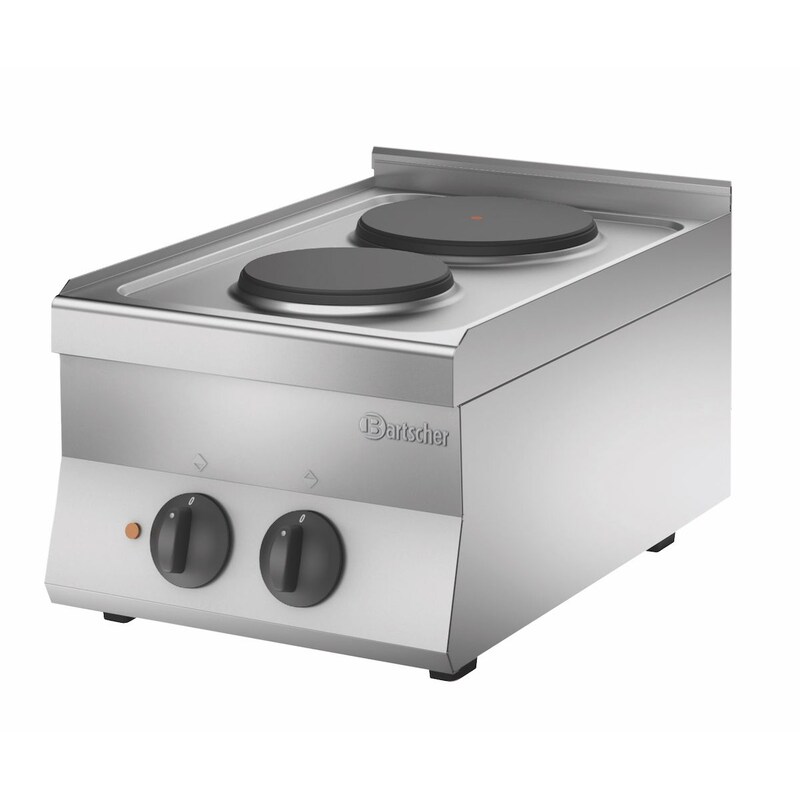 Bartscher electric stove 650, B400, 2PL, TGOK, stove, electrical appliance from CHEFGASTRO