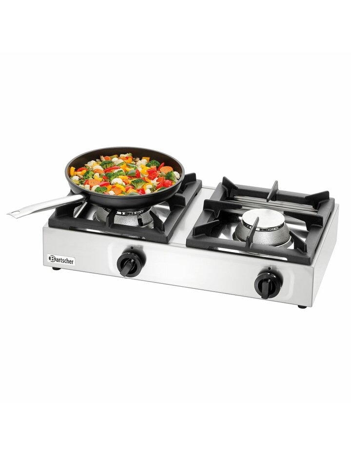 Bartscher Gas Cooker, 2Fl, Version 2