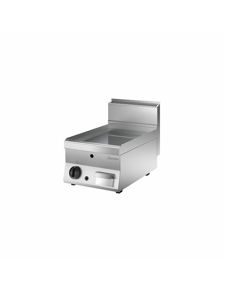 Bartscher Griddle Plate Gas 650, B400, Smooth