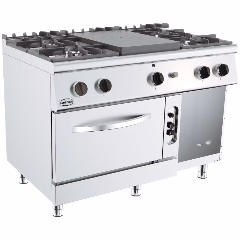Base 700 hotplate cooker 4 Br. gas oven