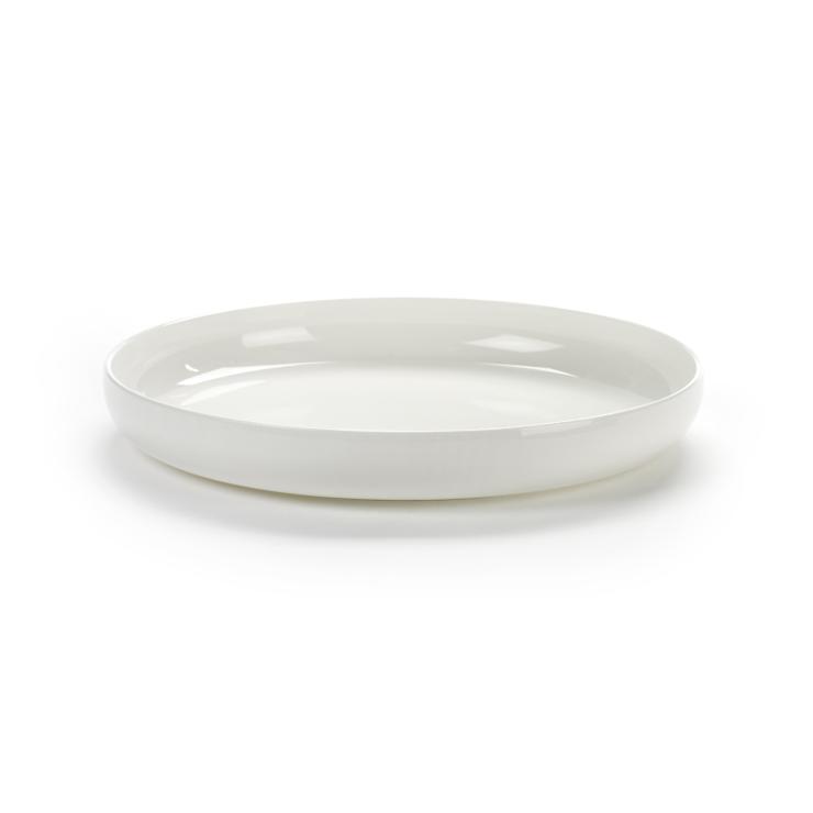 Serax Base Small Plate With High Edges White