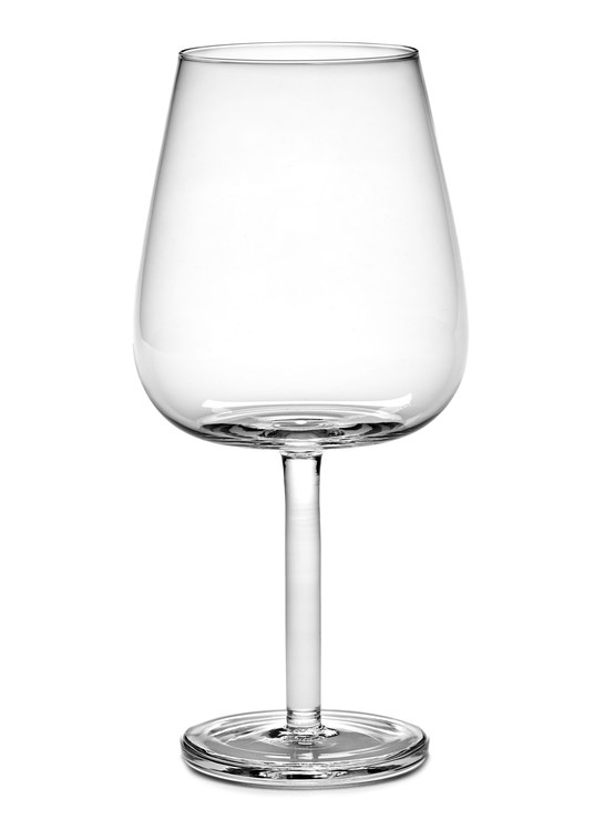 Serax Base red wine glass curved