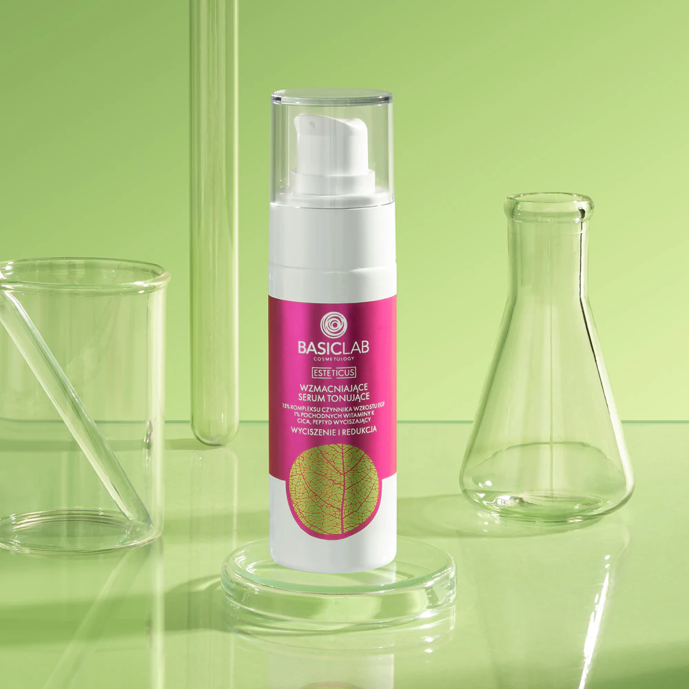 BasicLab Cosmetology Esteticus toning serum against skin redness