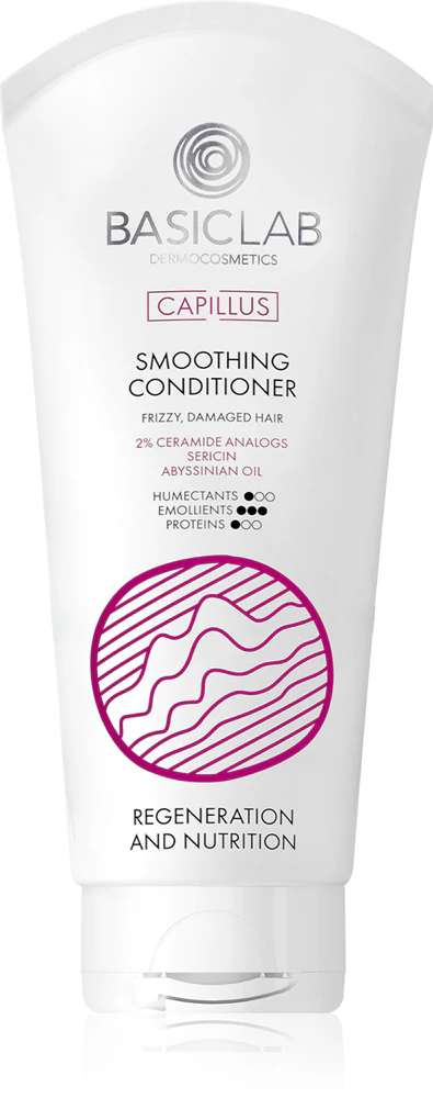 BasicLab Dermocosmetics Capillus smoothing conditioner for unyielding and damaged hair