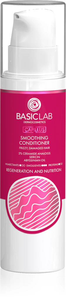 BasicLab Dermocosmetics Capillus smoothing conditioner for unyielding and damaged hair
