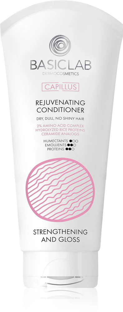 BasicLab Dermocosmetics Capillus regenerating conditioner for strong, rough and dry hair