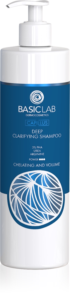 BasicLab Dermocosmetics Capillus deep cleansing shampoo for oily hair and scalp