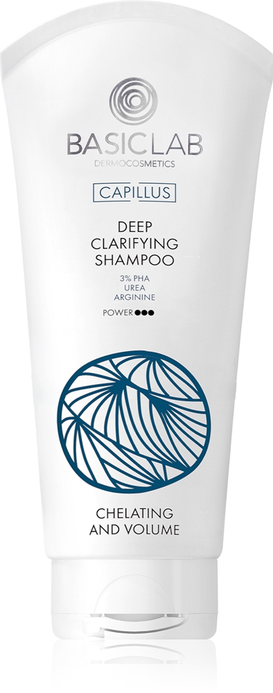 BasicLab Dermocosmetics Capillus deep cleansing shampoo for oily hair and scalp