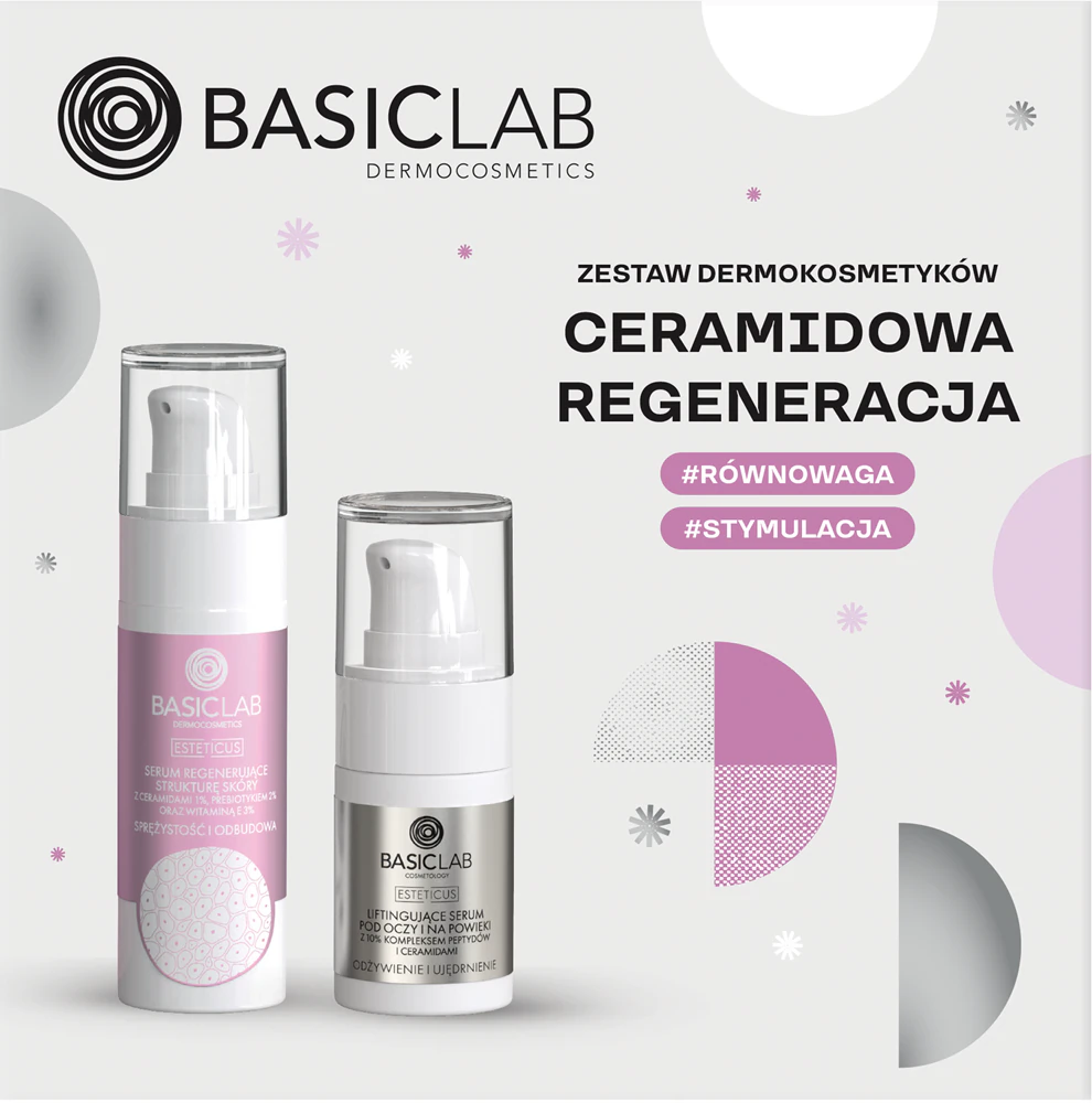 BasicLab Dermocosmetics Ceramide Regeneration Gift Set for Skin Regeneration