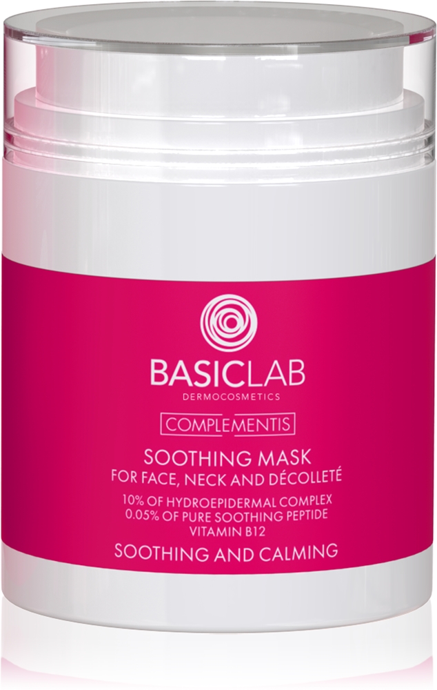 BasicLab Dermocosmetics Complementis soothing mask for reddened and irritated skin