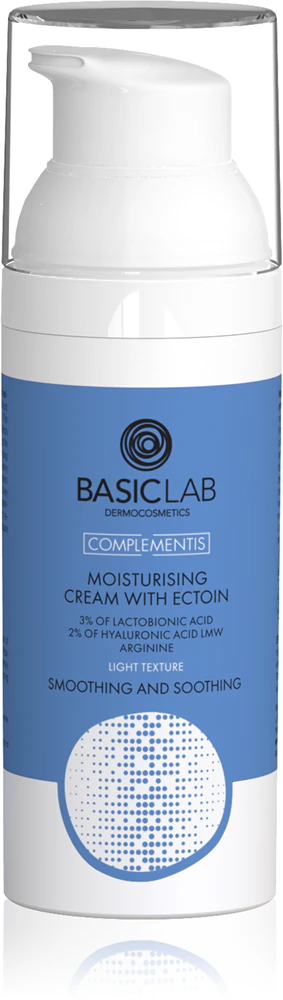 BasicLab Dermocosmetics Complementis light moisturizing cream for normal and mixed sensitive skin