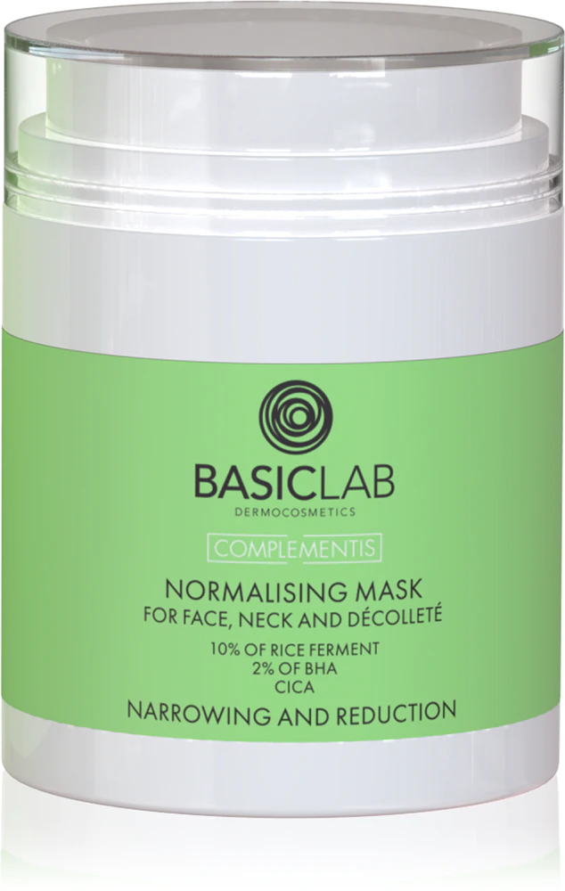 BasicLab Dermocosmetics Complementis Mask for normalizing skin for oily and combination skin