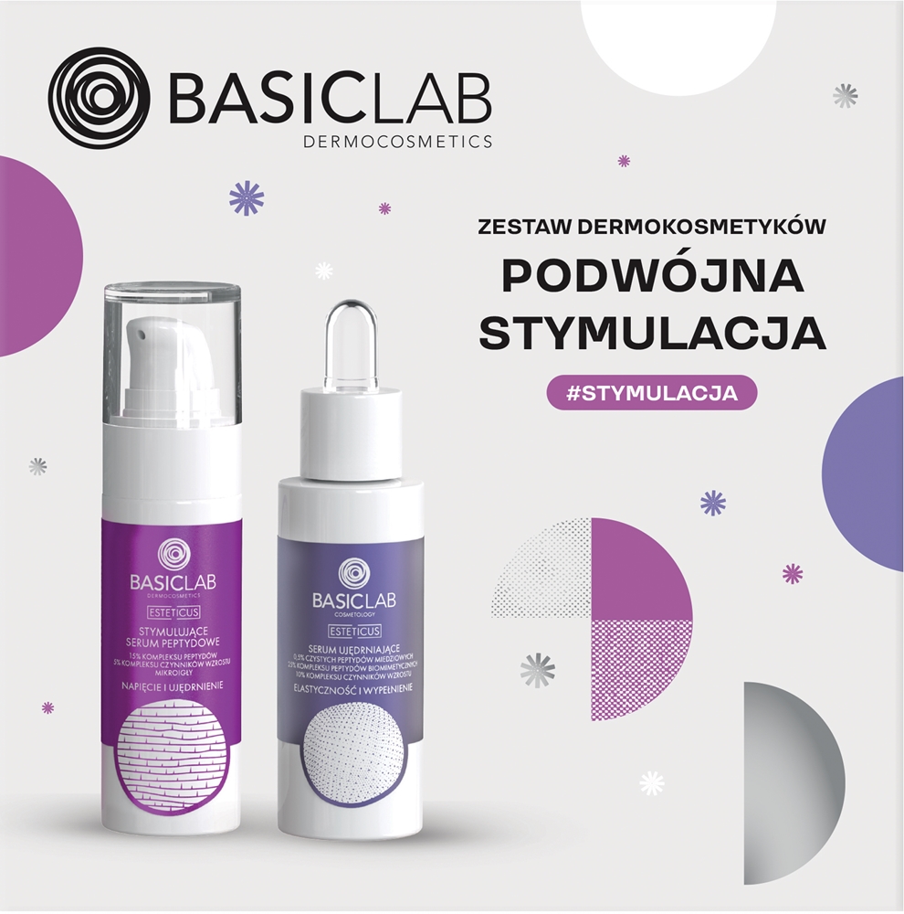 BasicLab Dermocosmetics Double Stimulation Gift Set for Skin Firming