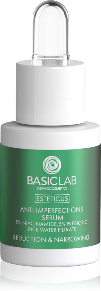 BasicLab Dermocosmetics Esteticus light skin serum for oily and problematic skin 15 ml