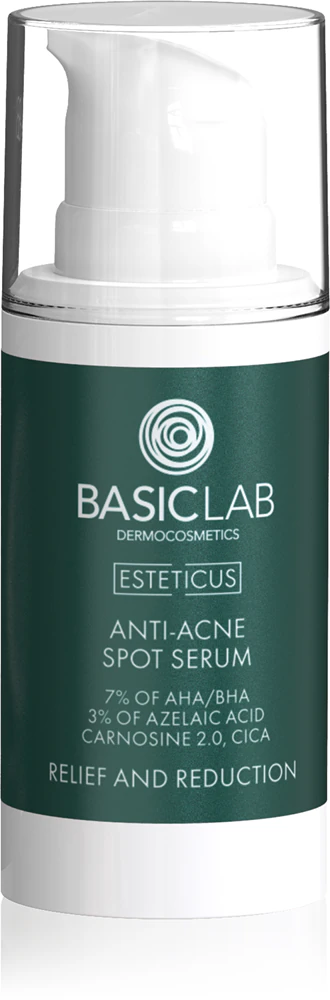 BasicLab Dermocosmetics Esteticus local acne treatment with AHA