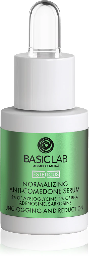 BasicLab Dermocosmetics Esteticus Serum for refining pores against blackheads 15 ml