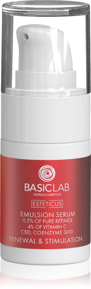 BasicLab Dermocosmetics Esteticus stimulating serum cream to restore skin firmness 15 ml