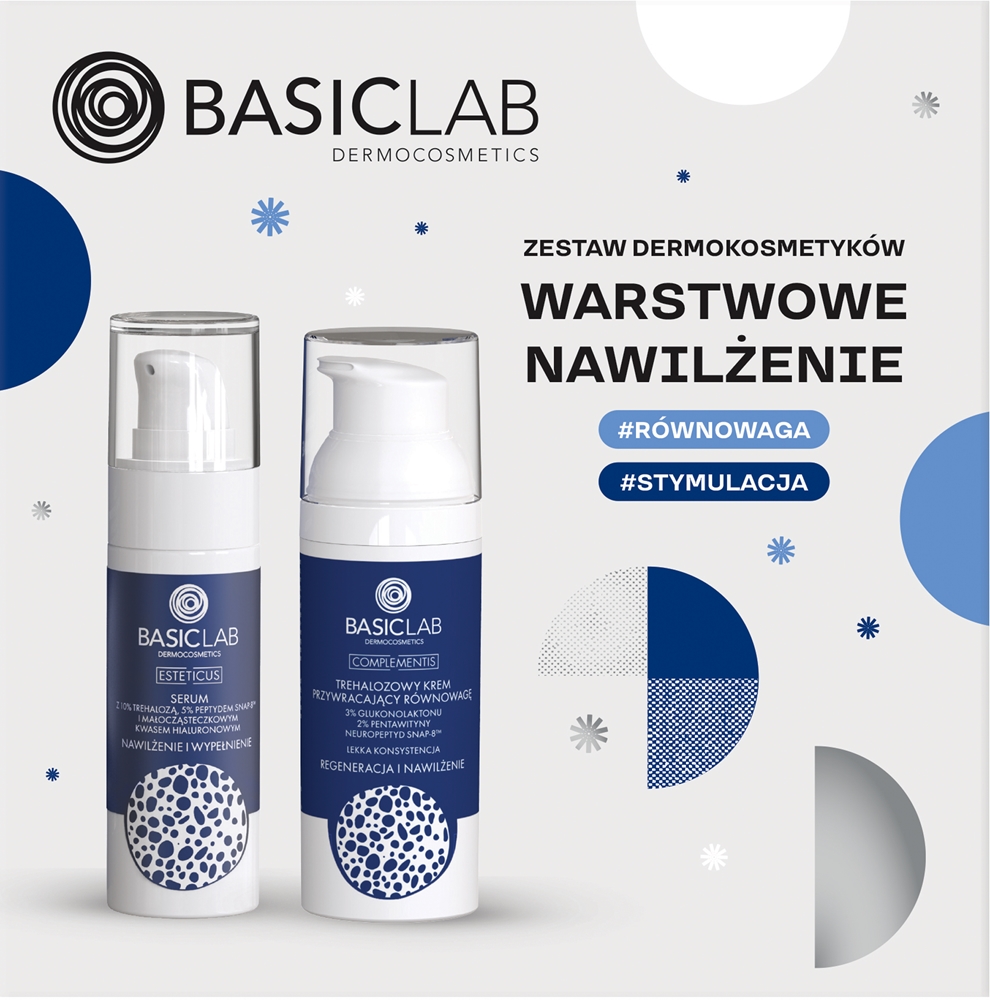 BasicLab Dermocosmetics Layered Moisturising Gift Set for Intensive Hydration