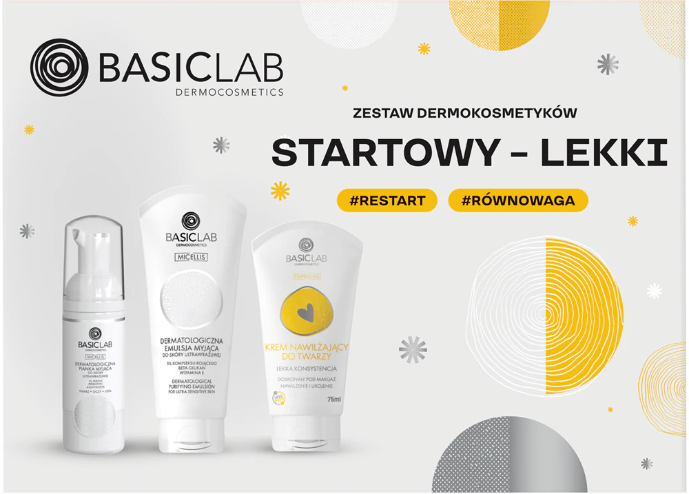 BasicLab Dermocosmetics Light Basic Gift Set for sensitive skin