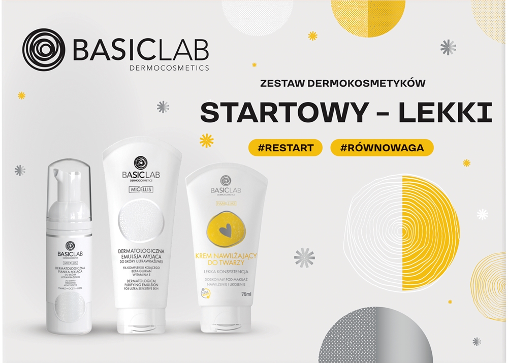 BasicLab Dermocosmetics Light Basic Gift Set for sensitive skin