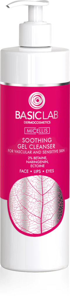 BasicLab Dermocosmetics Micelli's soothing cleansing gel for sensitive and reddened skin