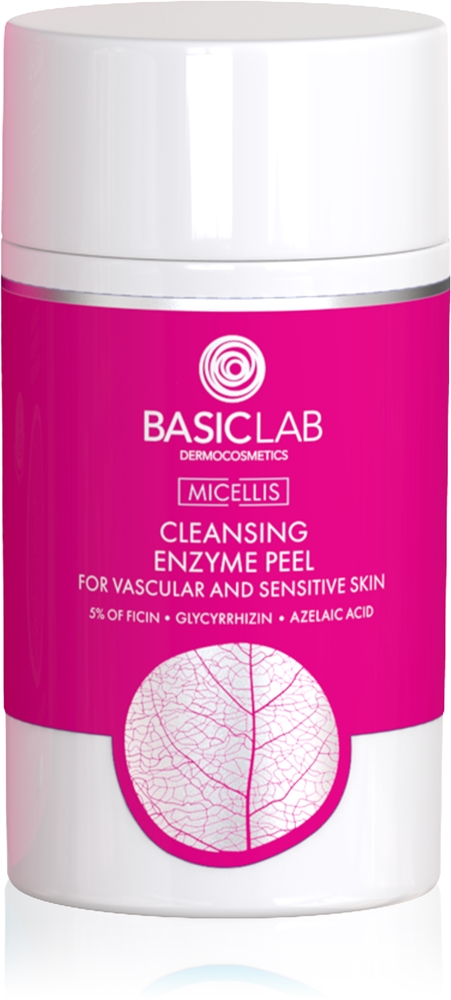 BasicLab Dermocosmetics Micelli enzyme peeling against skin redness