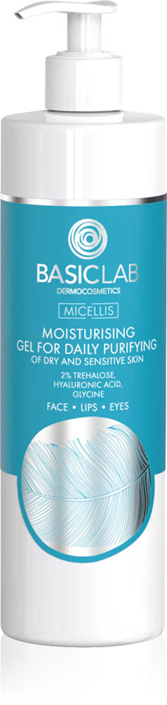 BasicLab Dermocosmetics Micelli moisturizing cleansing gel for dry to sensitive skin