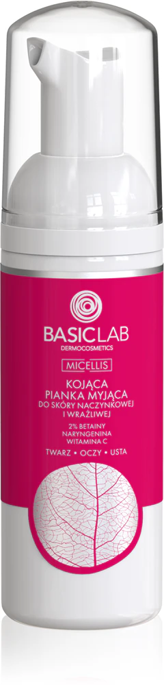 BasicLab Dermocosmetics Micellis gentle cleansing foam for sensitive and reddened skin