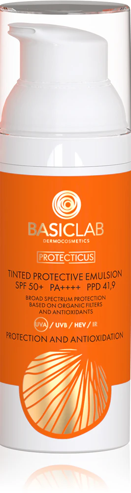 BasicLab Dermocosmetics Protecticus tinted emulsion SPF 50+