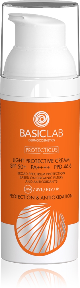BasicLab Dermocosmetics Protecticus light protective face cream SPF 50+