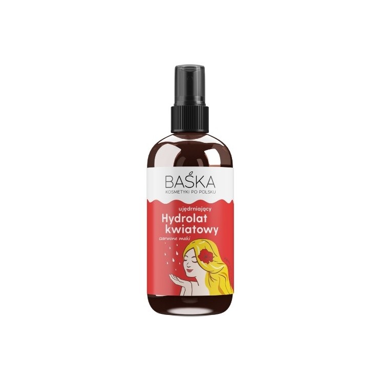 Baśka firming floral hydrolate for the face Red Poppies 100 ml