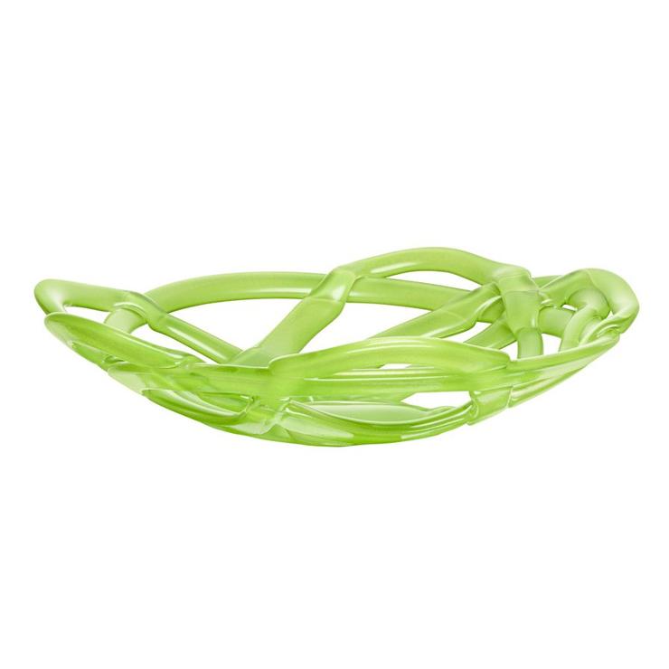 Kosta Boda Basket Bowl Green